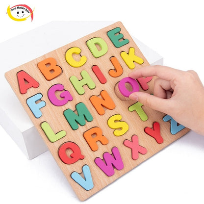 Alphabet ou chiffres Montessori - Jouets éducatifs pour l'apprentissage des enfants