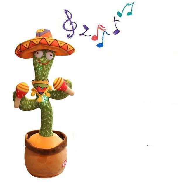 Cactus dansant avec musique - Des cactus qui dansent, chantent et imitent pour divertir les enfants.