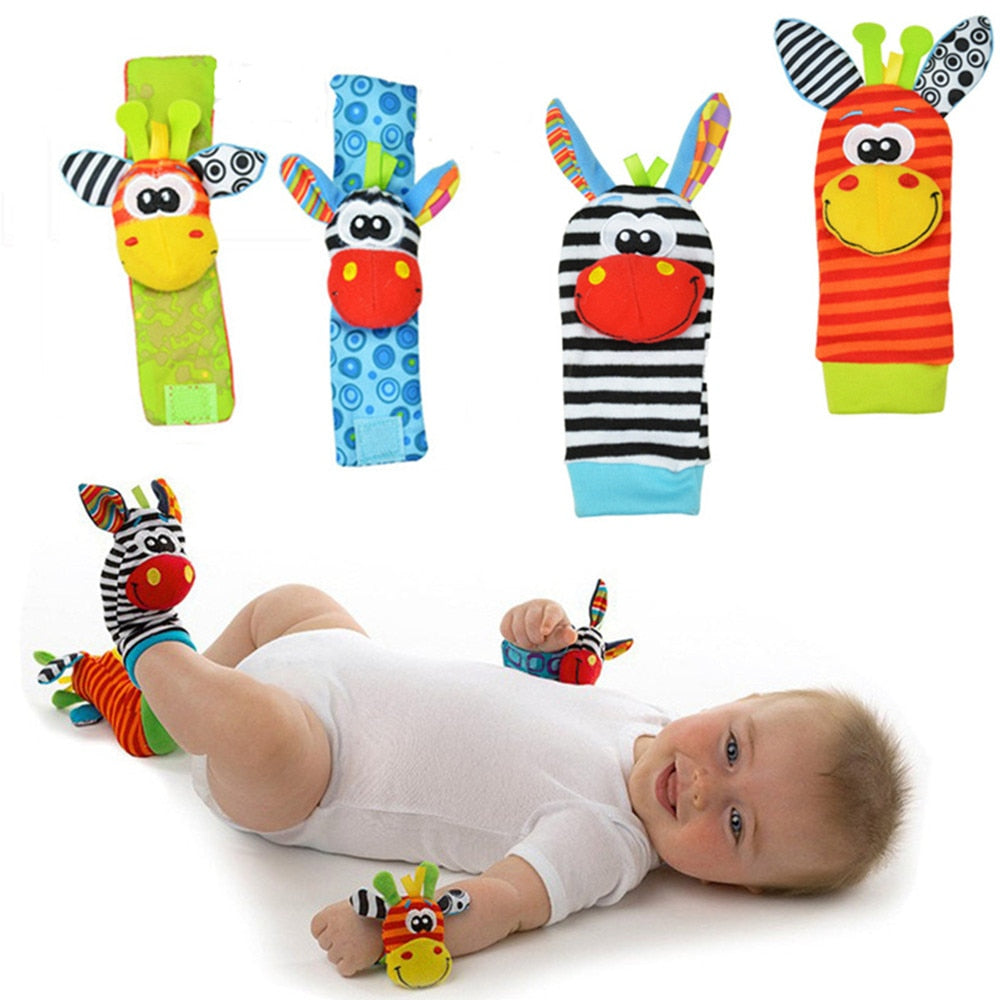 Chaussettes ou bracelets sensoriels pour bébés