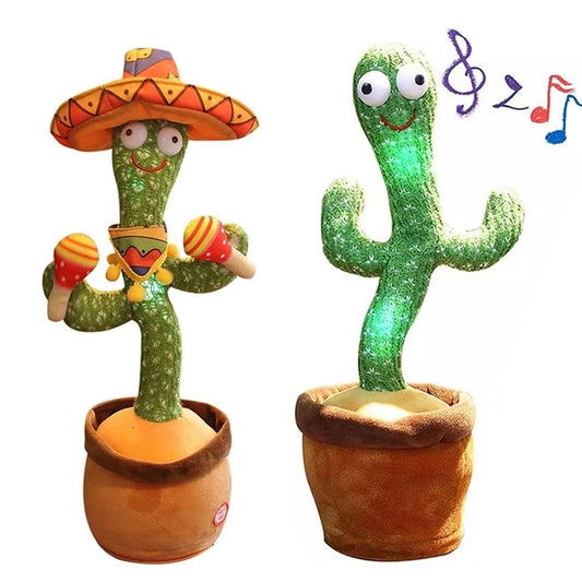 Cactus dansant avec musique - Des cactus qui dansent, chantent et imitent pour divertir les enfants.