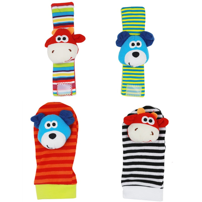 Chaussettes ou bracelets sensoriels pour bébés