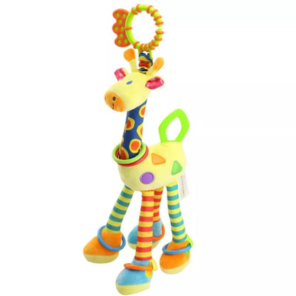 Gig Girafe 37cm avec hochet et anneau de dentition