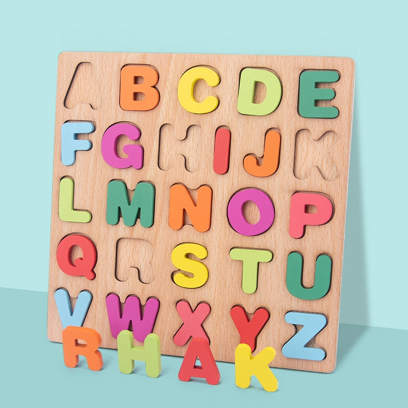 Alphabet ou chiffres Montessori - Jouets éducatifs pour l'apprentissage des enfants