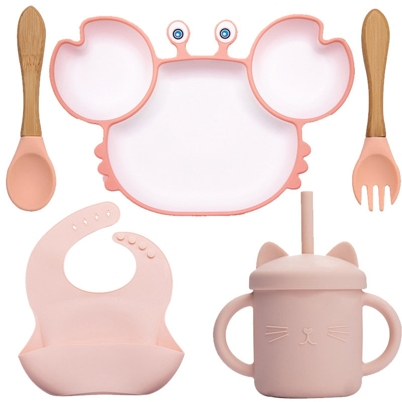 KIT CARANGUEJO 5 PIECES - Vaisselle pour repas d'enfants