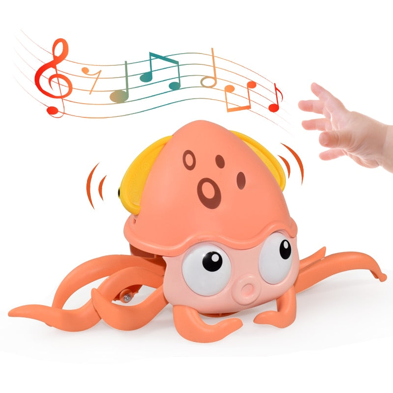 Crabe ou pieuvre en fuite - Jouet interactif pour l'amusement des enfants