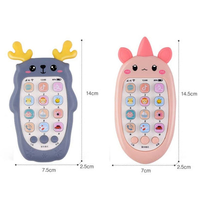 Téléphone portable bilingue pour bébé - Jouet électronique avec musique, sons et fonctions éducatives