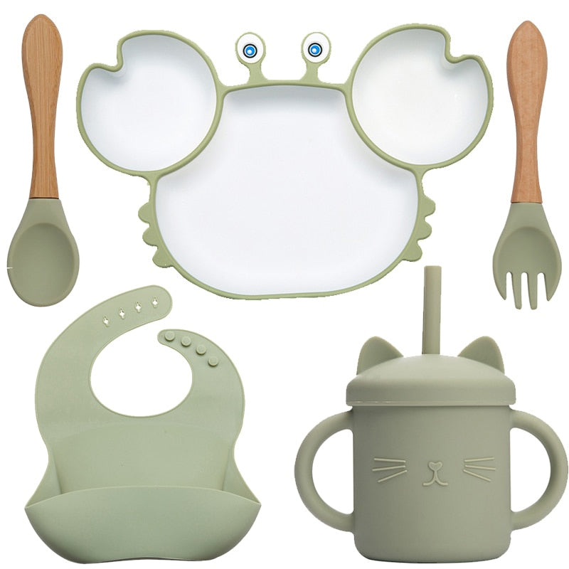 KIT CARANGUEJO 5 PIECES - Vaisselle pour repas d'enfants